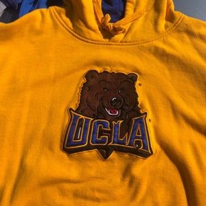 Heavy Embroidered UCLA Bruins Hoodie XXL